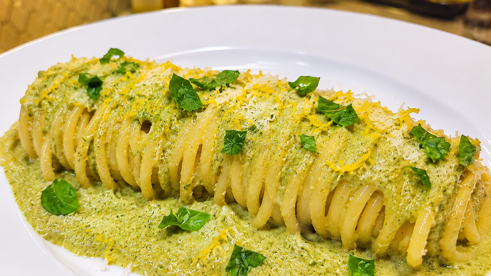 Blended Zucchini Spaghetti
