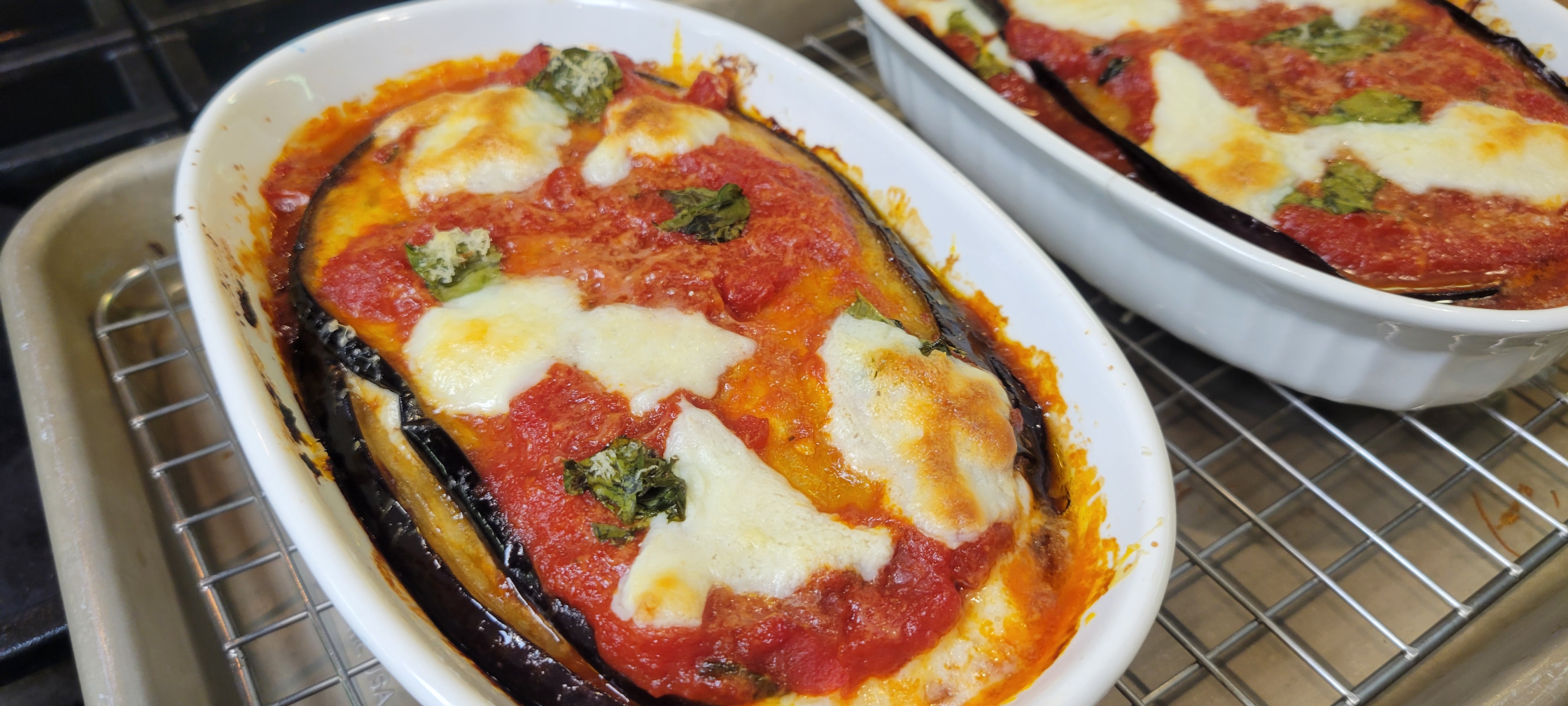 Traditional Eggplant Parmesan