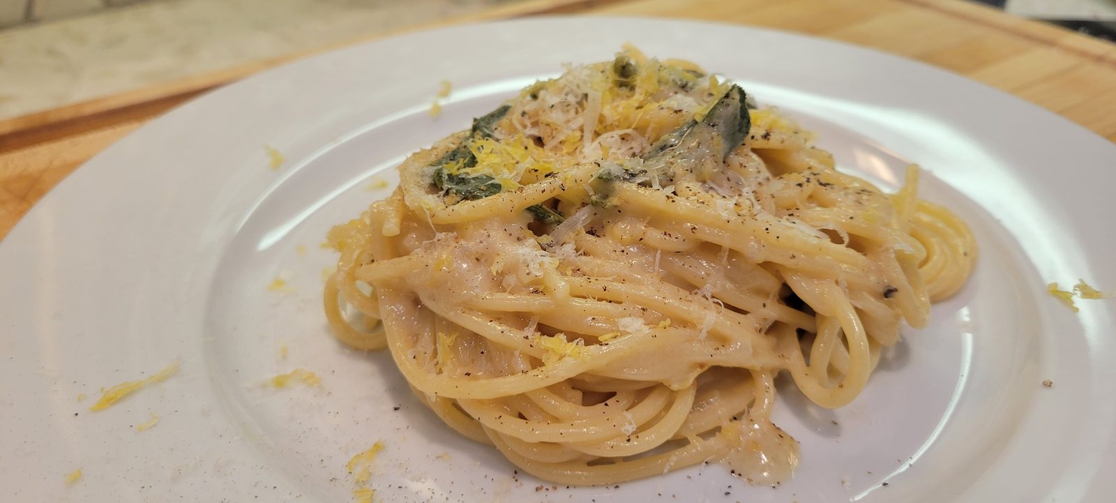 Lemon Butter Sage Pasta