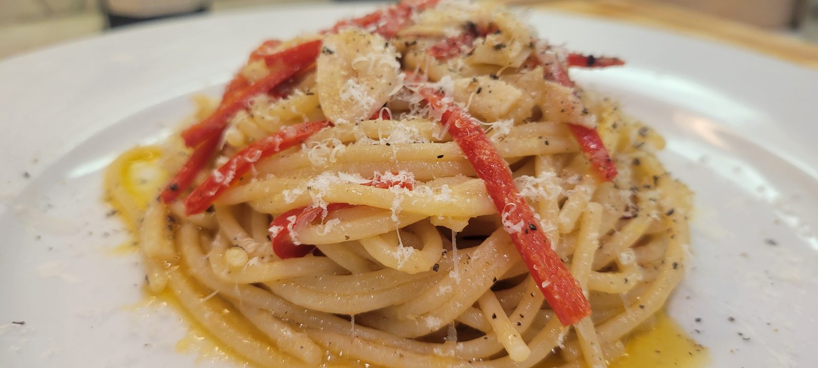 Long Hot Pepper and Anchovy Pasta