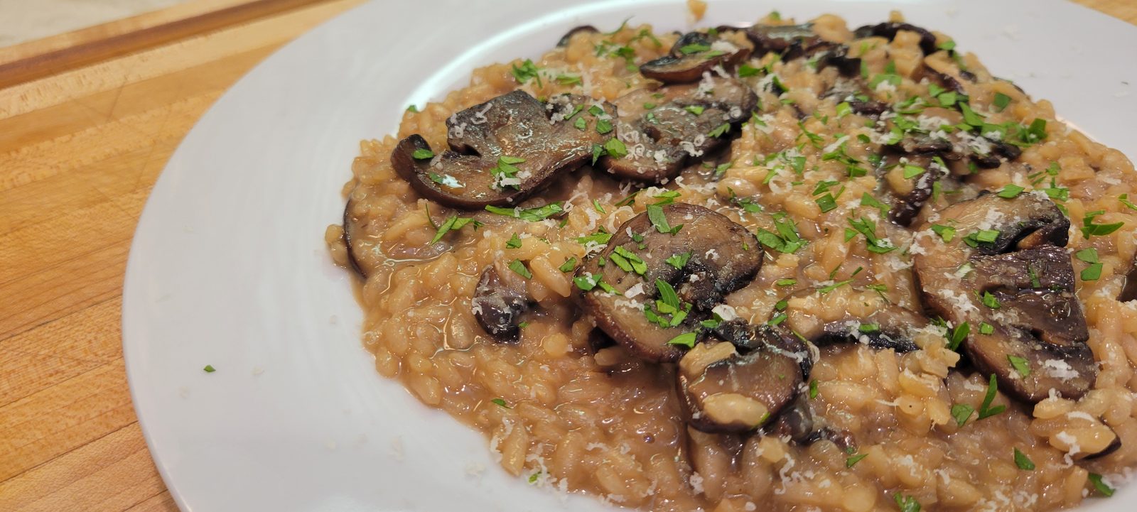 Marsala Mushroom Risotto
