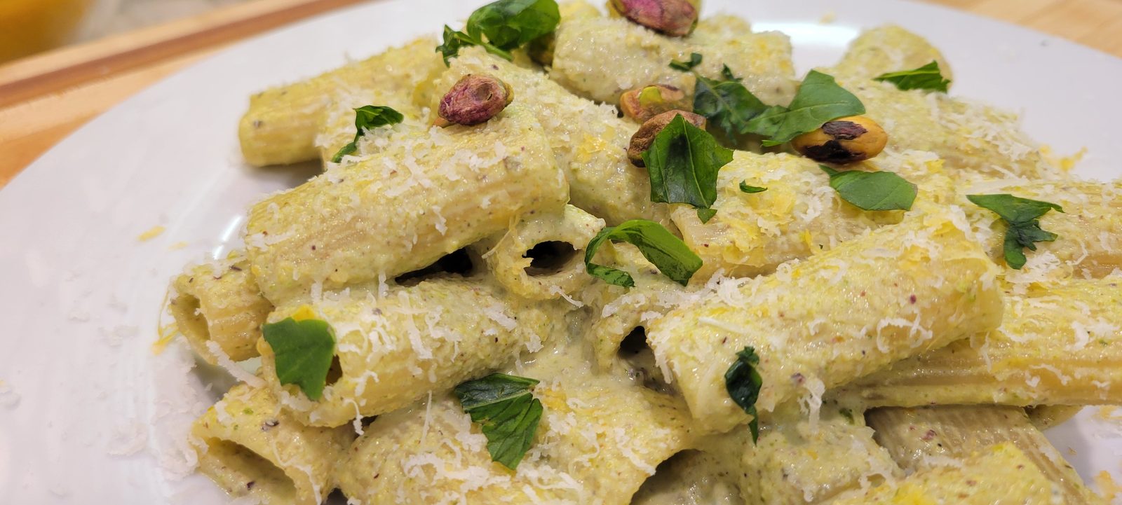 Traditional Pistachio Pesto Pasta